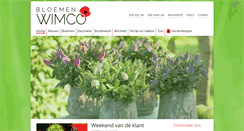 Desktop Screenshot of bloemenwimco.be
